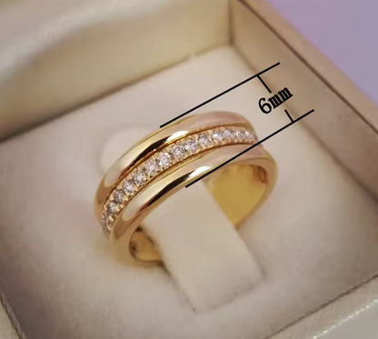 Anello - Oro con diamanti