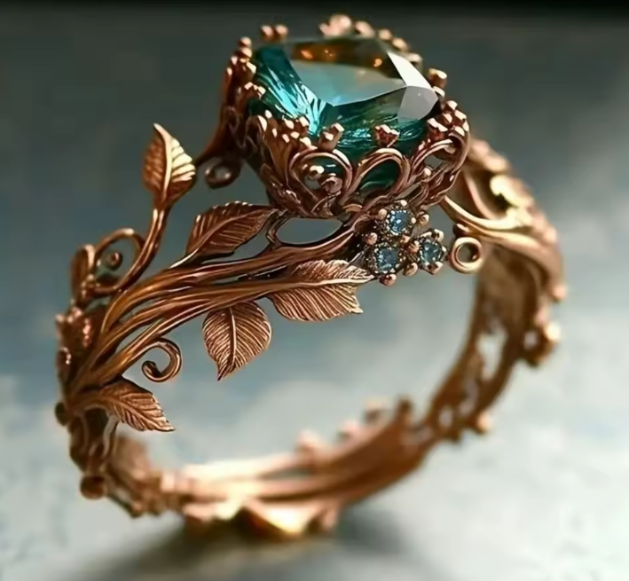 Emerald™ | Anello in cristallo verde